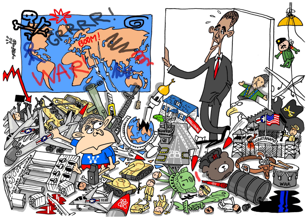 Obama at the white house