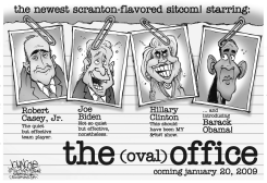 NEWEST SCRANTON SITCOM BW by John Cole