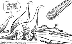 BIG THREE AUTOMAKERS by Mike Keefe