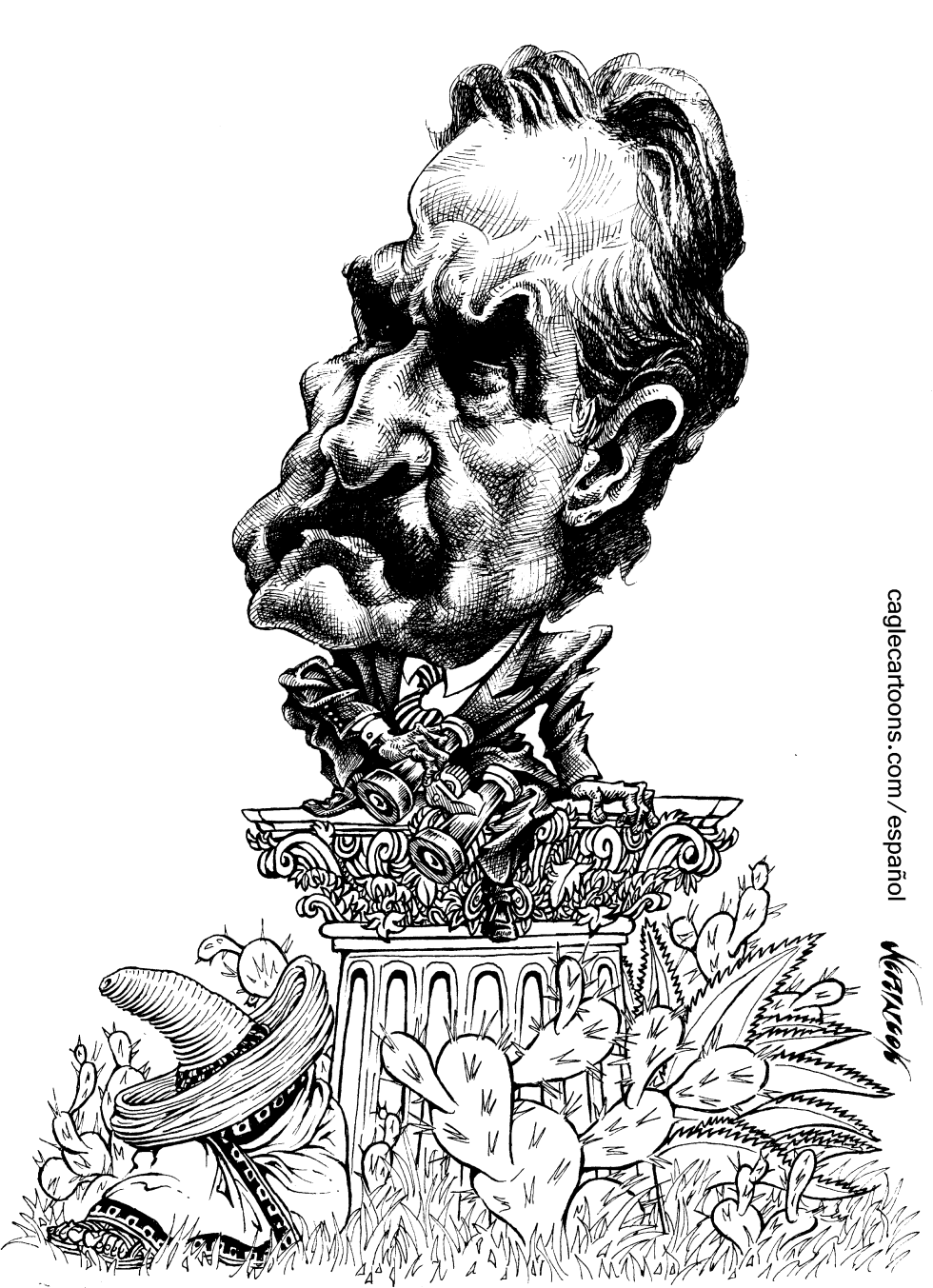  CARLOS FUENTES by Antonio Neri Licón