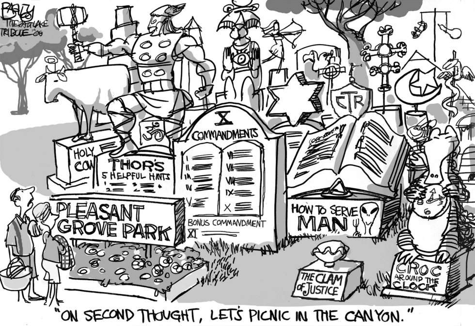  SUPREME COURT COMMANDMENTS by Pat Bagley