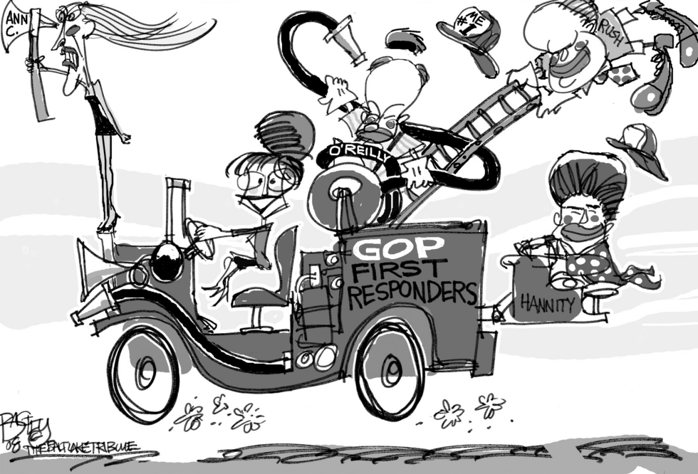  RIGHT WING CLOWNS by Pat Bagley