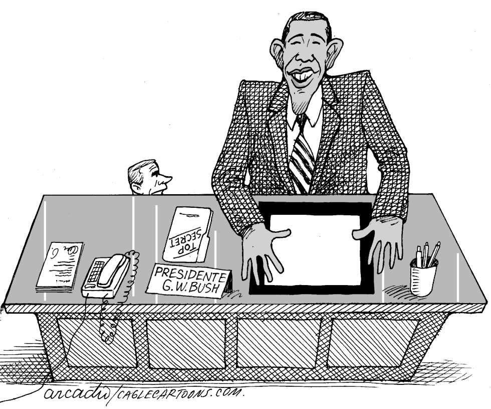 Obama cada vez más presidente