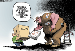LOCAL MD - SLOT MACHINE DELIVERY  by Nate Beeler