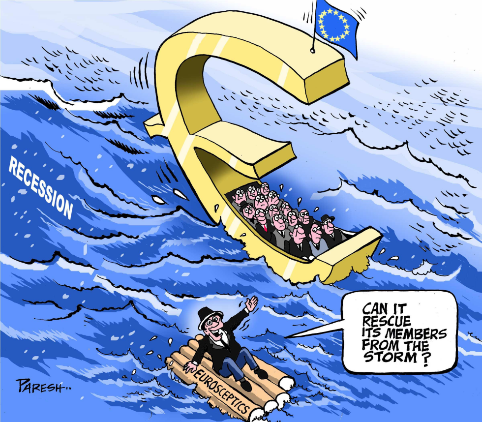  EURO AND RECESSION by Paresh Nath