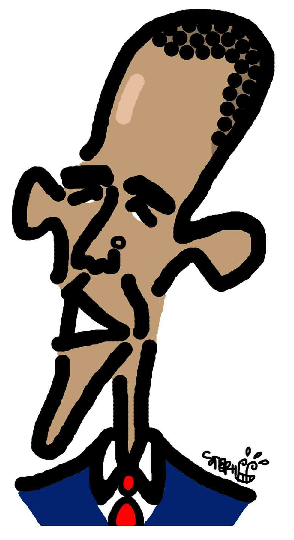 Portrait of Obama