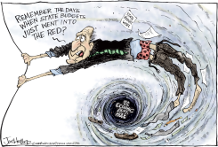 STATE BUDGETS by Joe Heller
