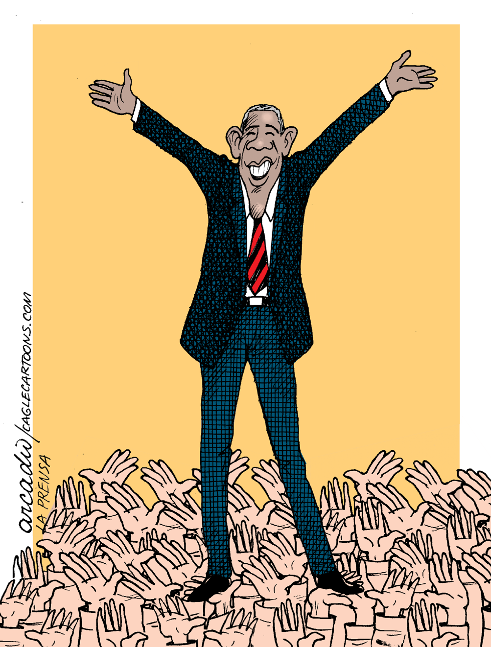 Obama y su popularidad col