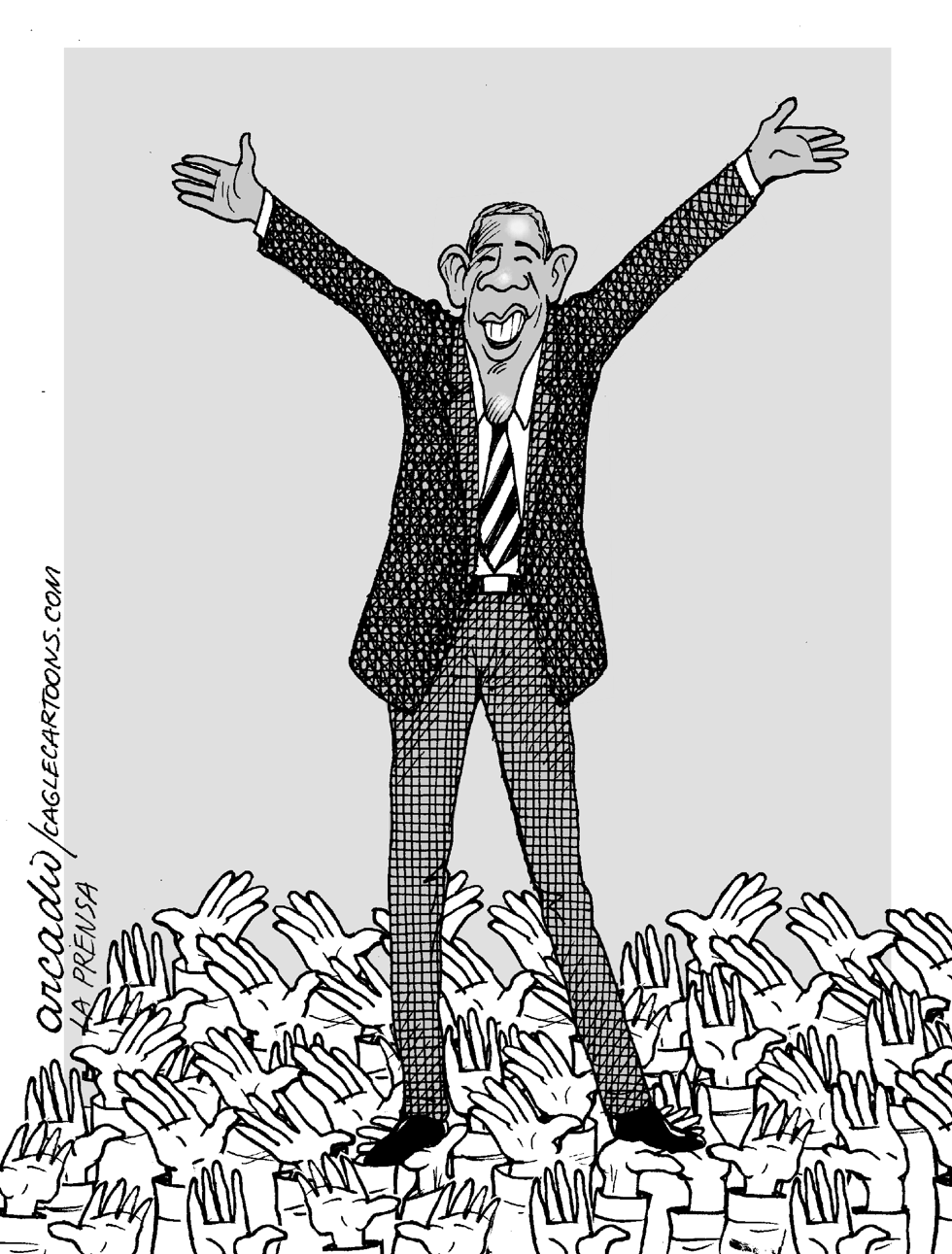 Obama y su popularidad