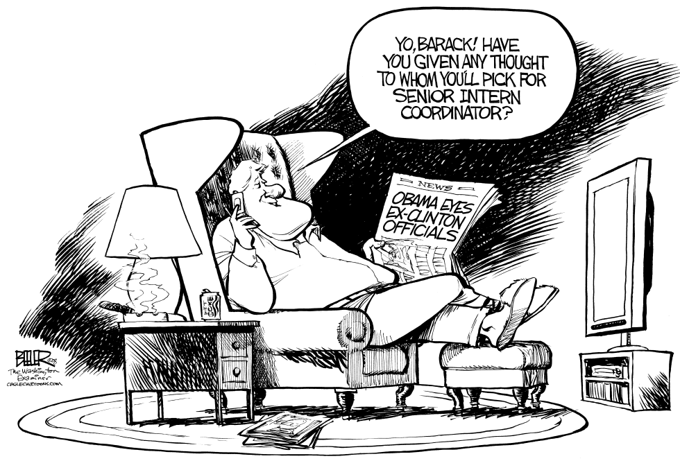 Clinton Asks Obama for Job