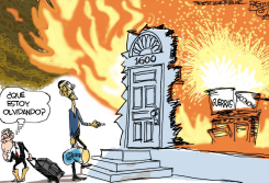QUEMANDO LA CASA /  by Pat Bagley