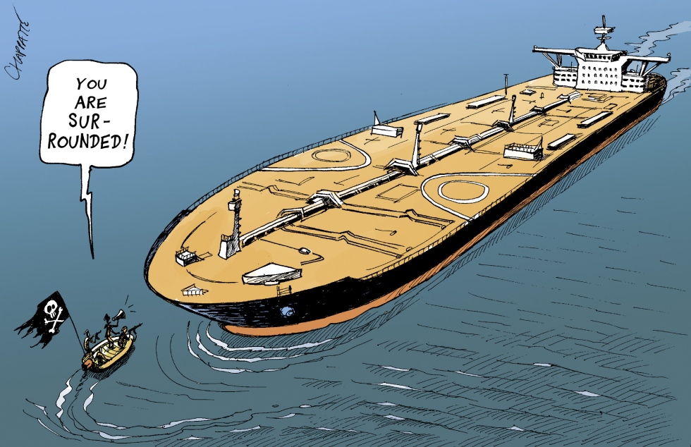  SOMALI PIRATES by Patrick Chappatte