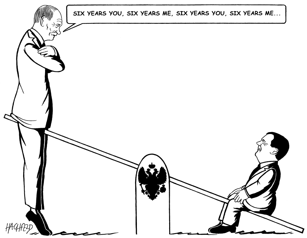 Putin and Medvedev