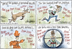 DEER HUNTING by Joe Heller