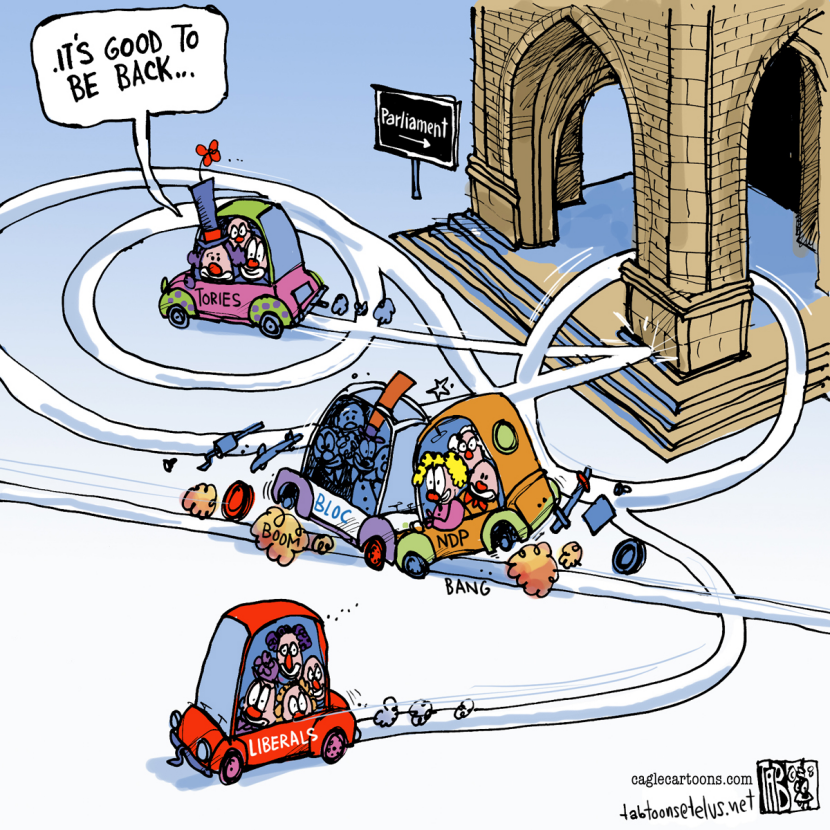CANADA The clowns are back