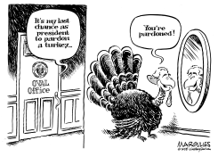 FINAL TURKEY PARDON by Jimmy Margulies