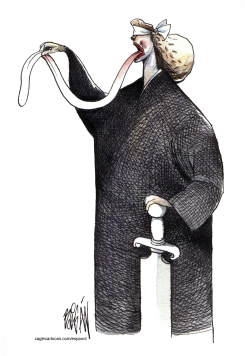 FREEDOM OF SPEECH by Angel Boligan