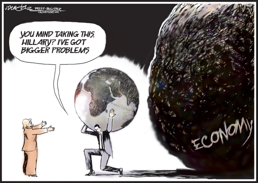 Obama Gives Hillary the World