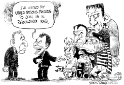 UN FRIENDS by Daryl Cagle