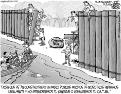 DIA DE ACCION DE GRACIAS ANTI INMIGRANTES by Jeff Parker