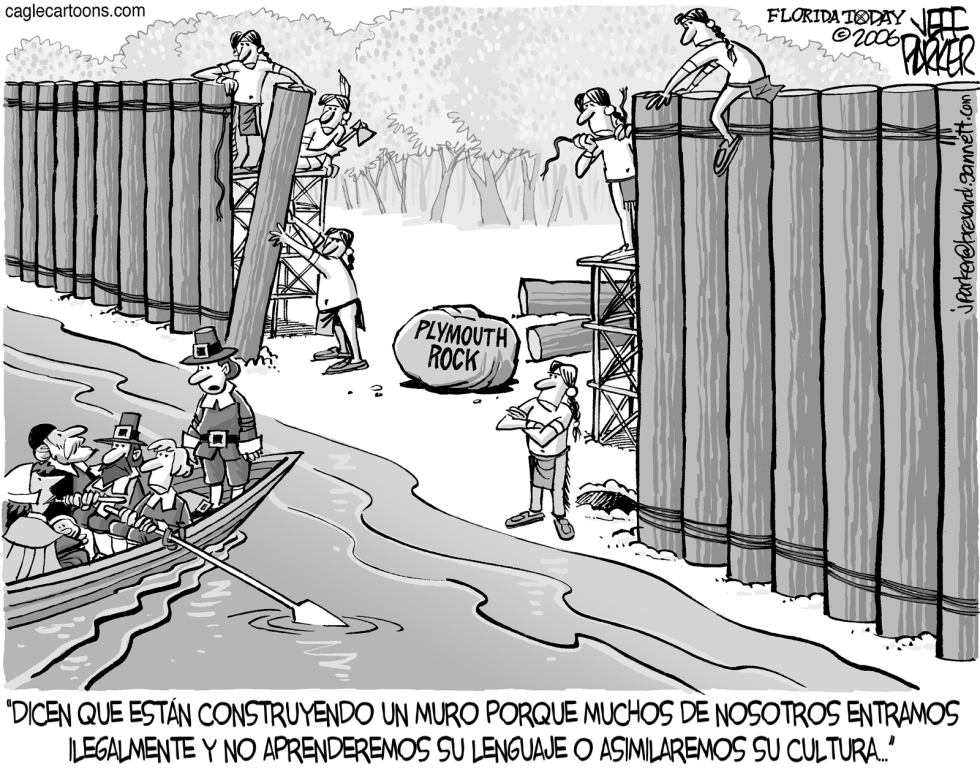 Dia de Accion de Gracias Anti Inmigrantes