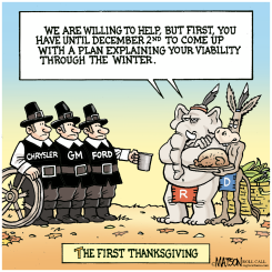 THE FIRST THANKSGIVING by R.J. Matson