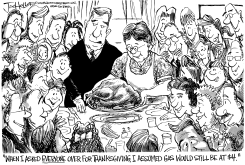 THANKSGIVING TRAVEL by Joe Heller
