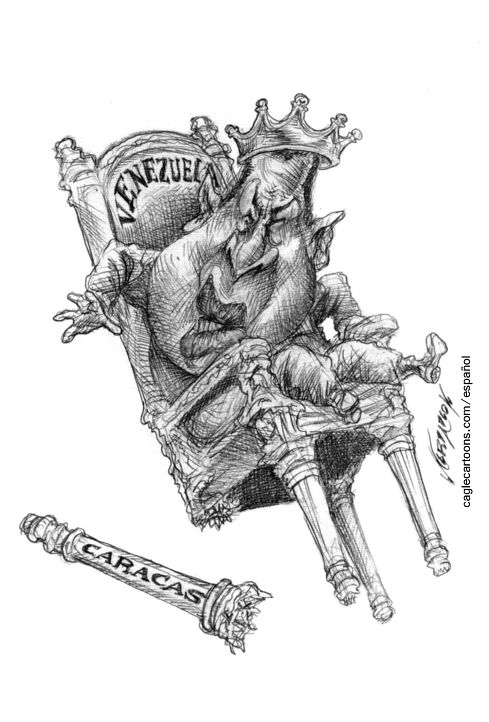 Trono Hugo Chávez
