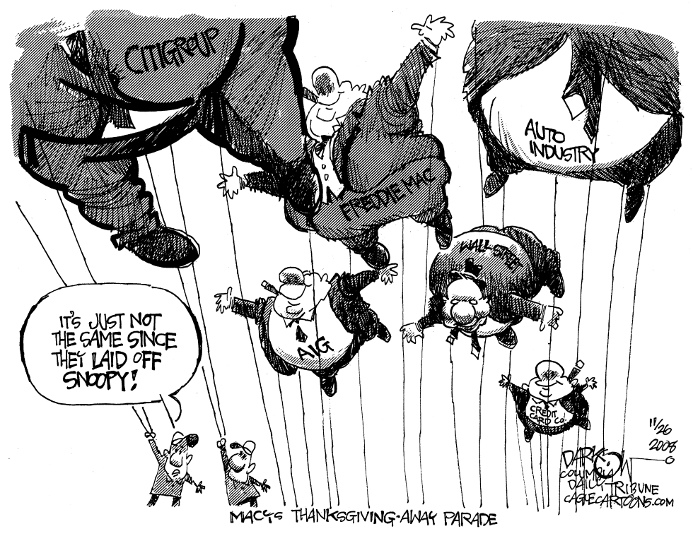 Bailouts On Parade