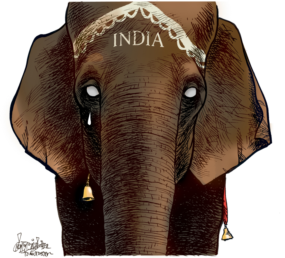 India mourns