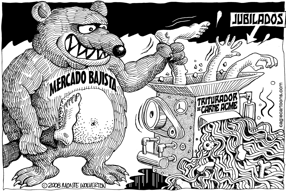 Oso listo para Retirarse