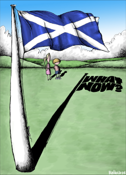 WHAT NOW FOR SCOTLAND, THE UNION OR INDEPENDENCE by Brian Adcock