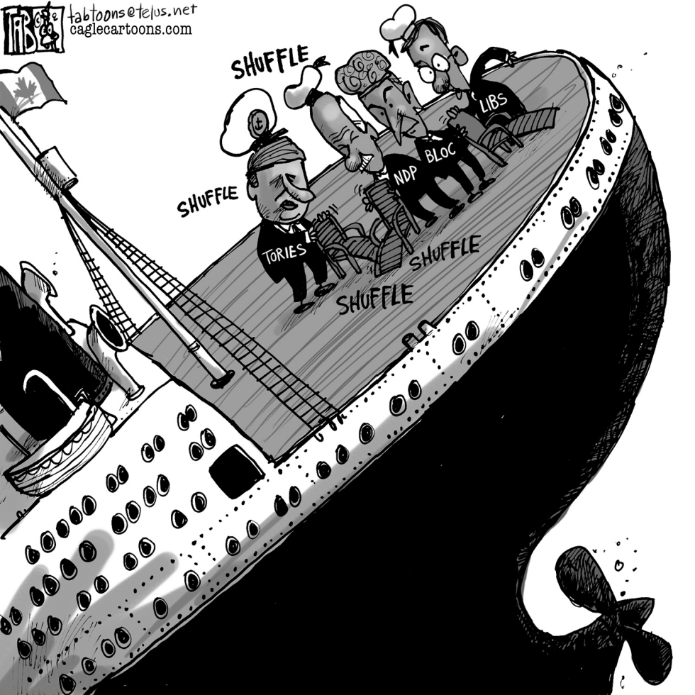 CANADA Rearranging the deck chairs
