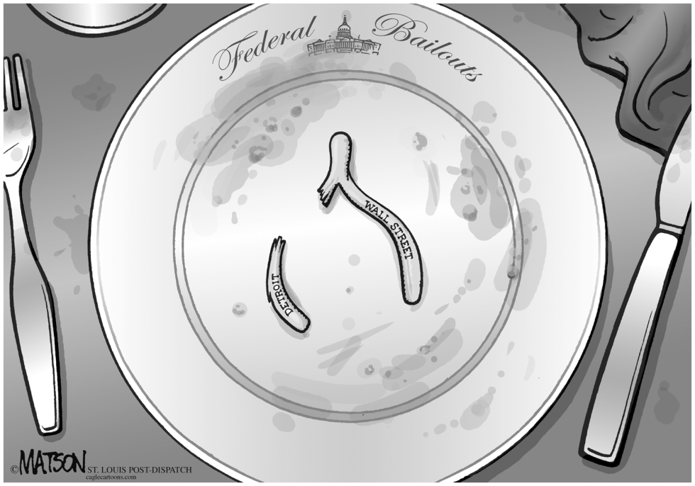  FEDERAL BAILOUTS WISHBONE by RJ Matson