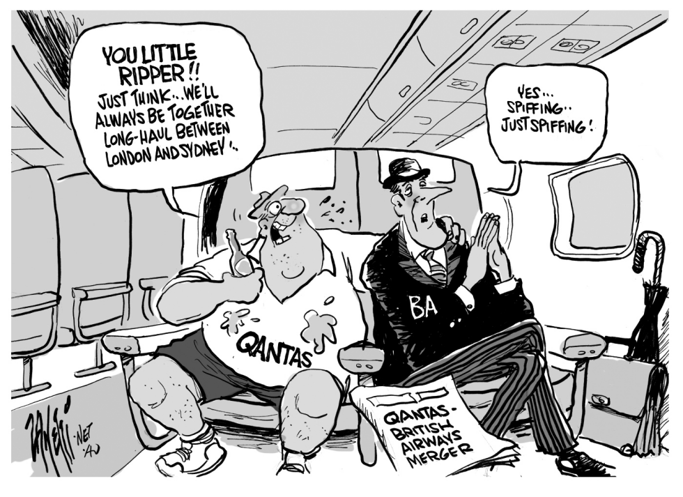 Qantas and British Airways merger