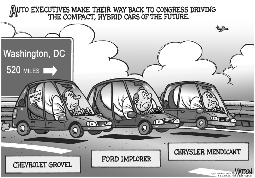 Auto Execs Return To Washington