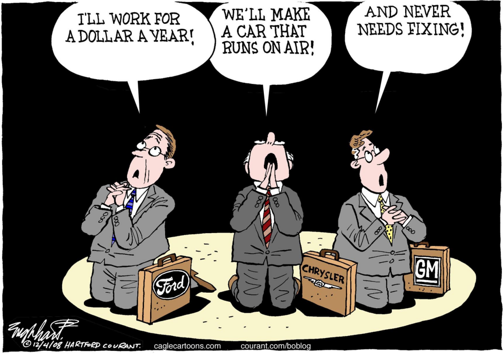 Auto Company Executives Color