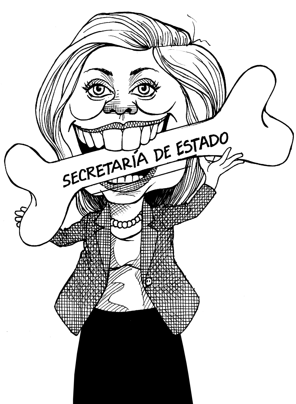 Hillary y su hueso