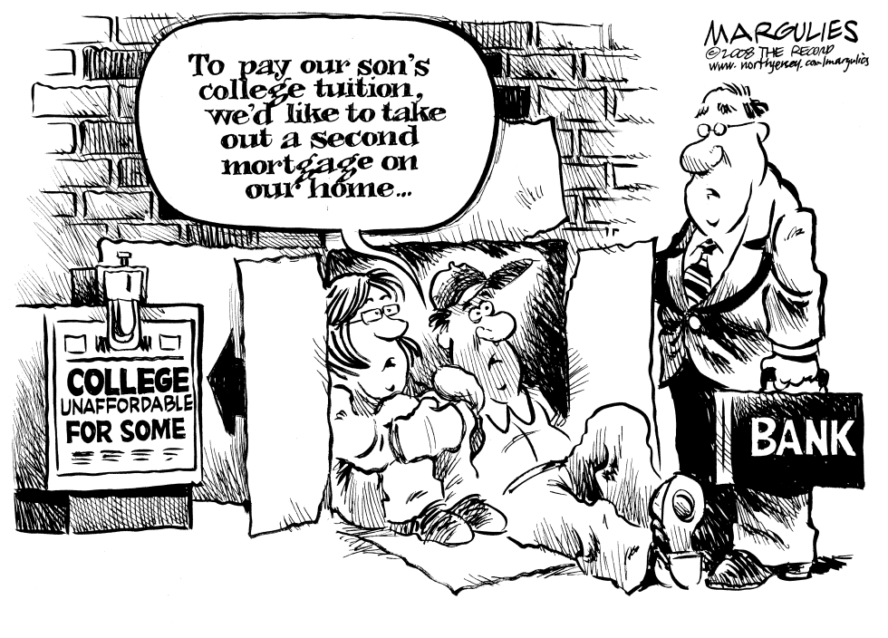 Unaffordable college tuition
