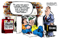 UNAFFORDABLE COLLEGE TUITION  by Jimmy Margulies