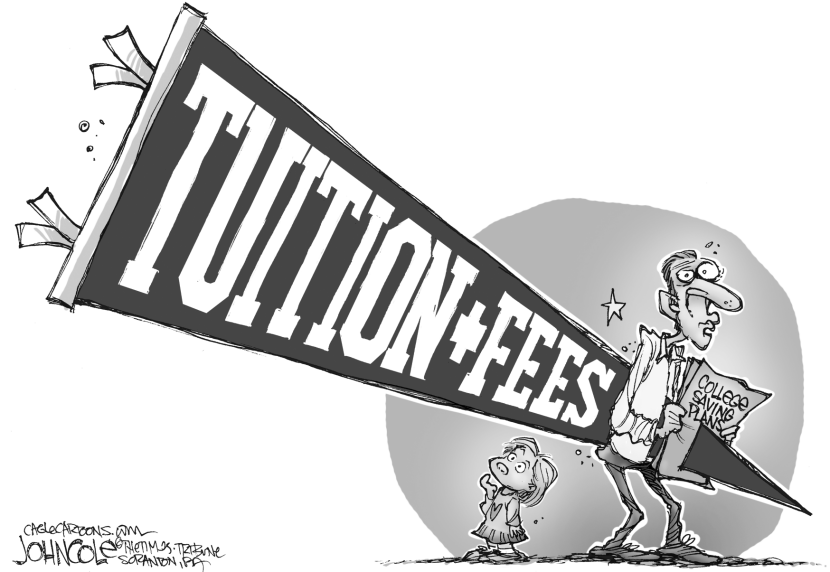 College costs BW