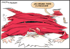 RECESSION SANTA by J.D. Crowe
