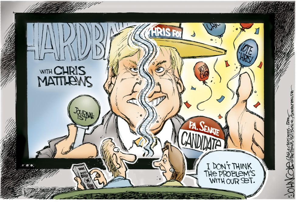 Candidate Chris Matthews COLOR