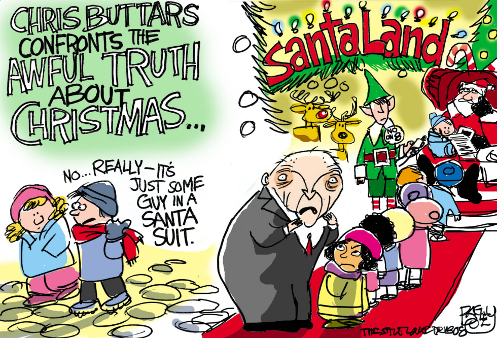  LOCAL SANTA LAND DIARRHEA by Pat Bagley