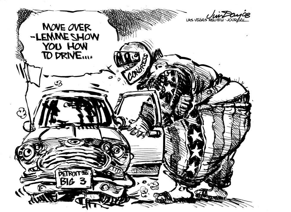 Congress takes the wheel from the Big Three