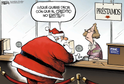 CREDITO PARA SANTA /  by Nate Beeler