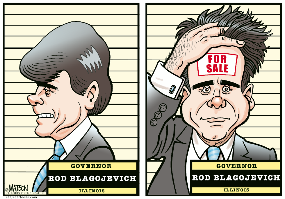 Governor Blagojevich For Sale-COLOR
