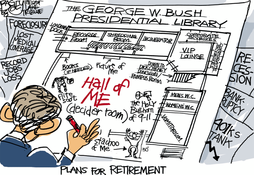 The George W Bush Liberry
