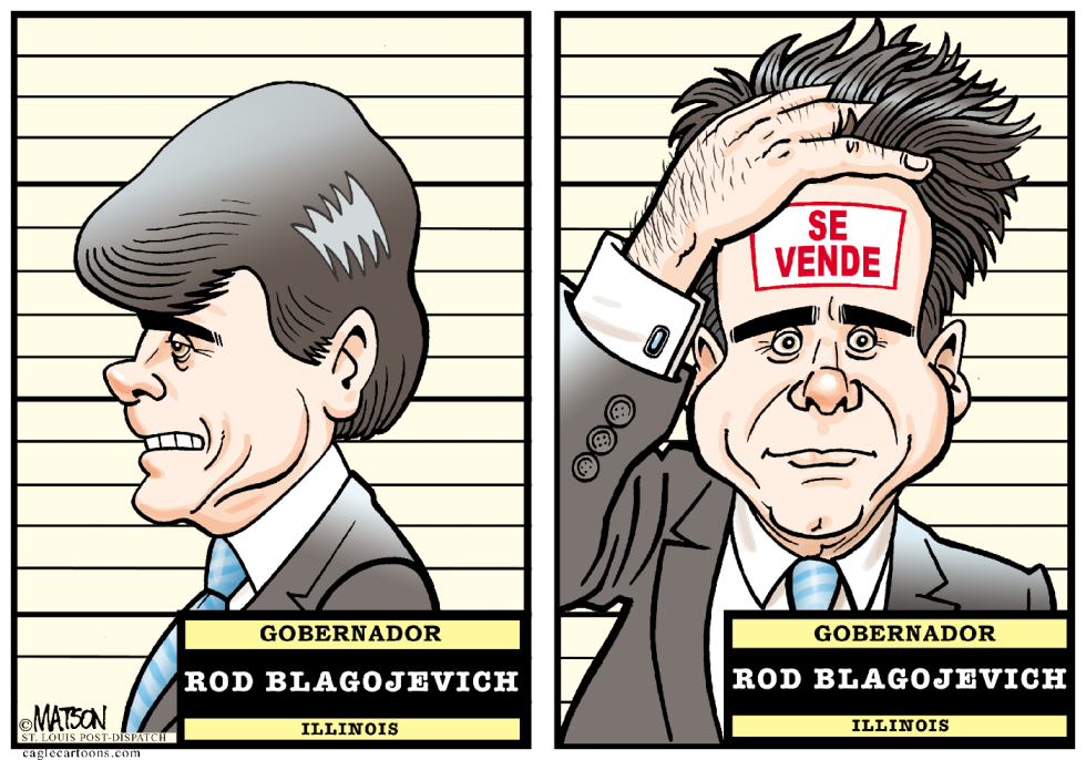 El Gobernador Blagojevich en Venta / COLOR