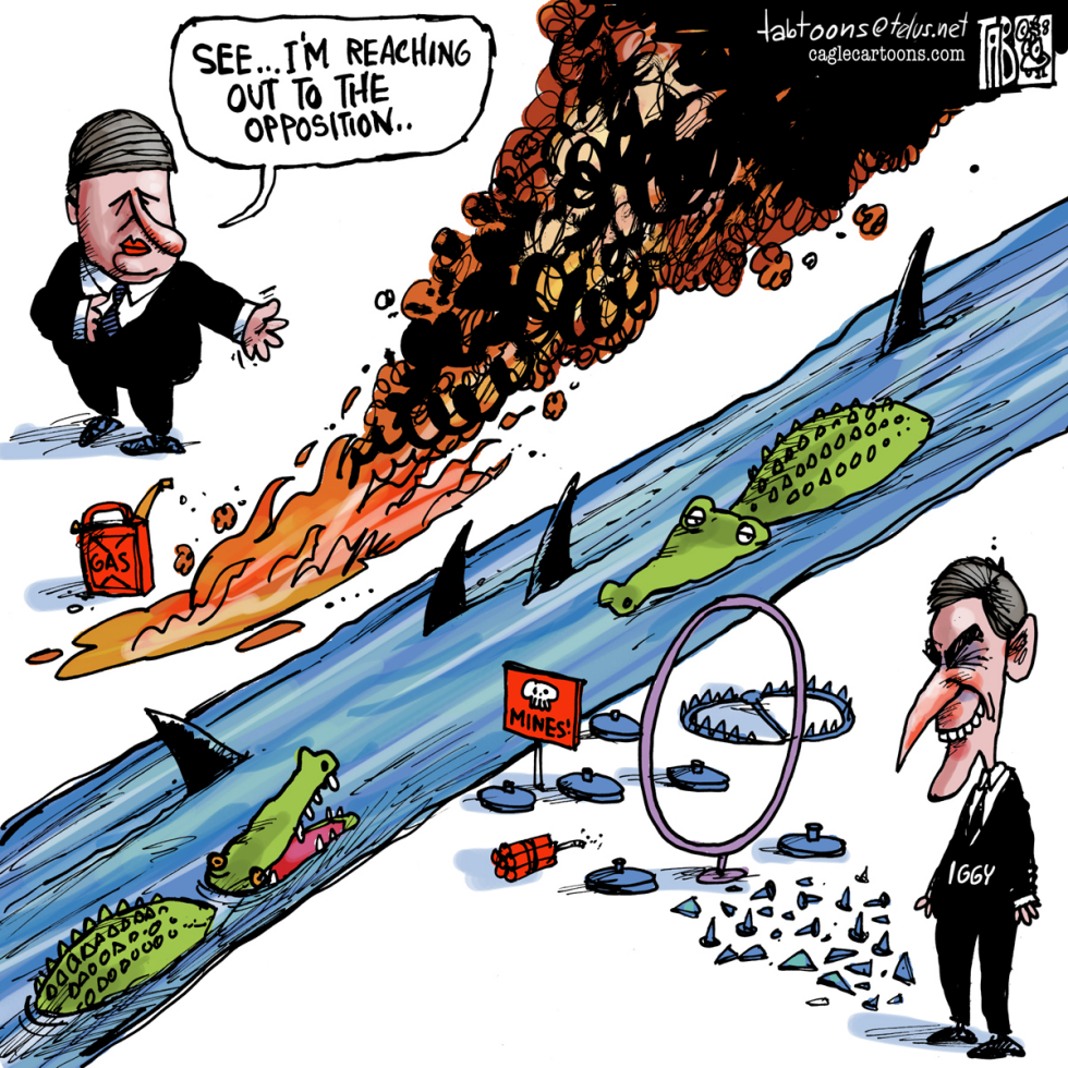 CANADA Harper reaches out COLOUR
